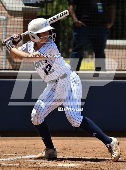 Thumbnail 3 in Le Grand vs. Stone Ridge Christian (CIF SJS Division 6 Final) photogallery.