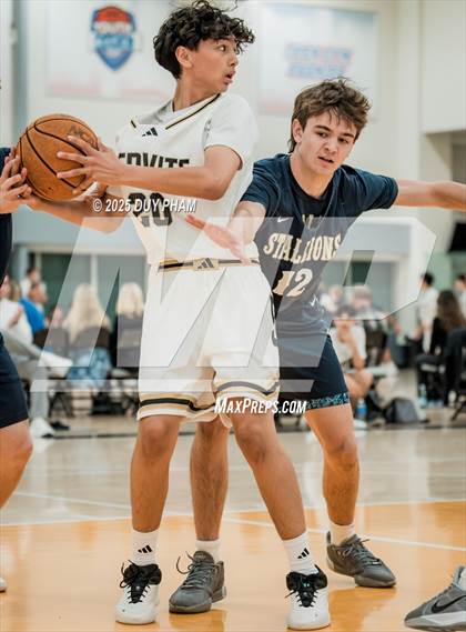 Thumbnail 3 in JV: Servite (White) VS San Juan Hills photogallery.