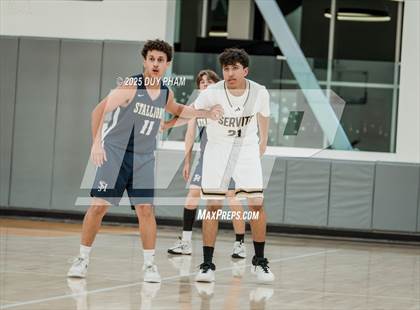 Thumbnail 2 in JV: Servite (White) VS San Juan Hills photogallery.