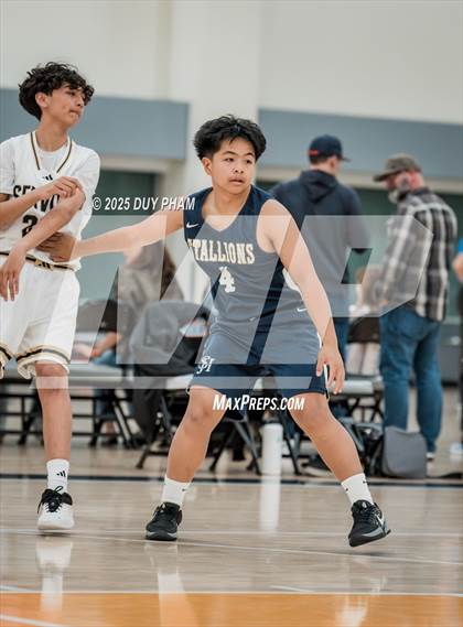 Thumbnail 2 in JV: Servite (White) VS San Juan Hills photogallery.