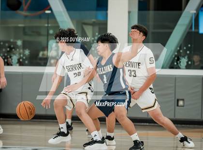 Thumbnail 3 in JV: Servite (White) VS San Juan Hills photogallery.