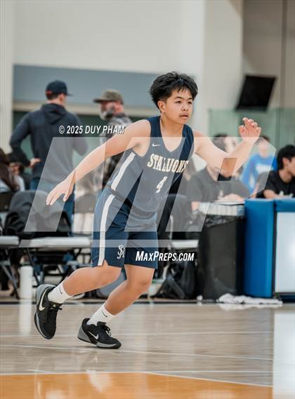 Thumbnail 3 in JV: Servite (White) VS San Juan Hills photogallery.