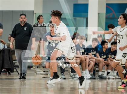 Thumbnail 3 in JV: Servite (White) VS San Juan Hills photogallery.