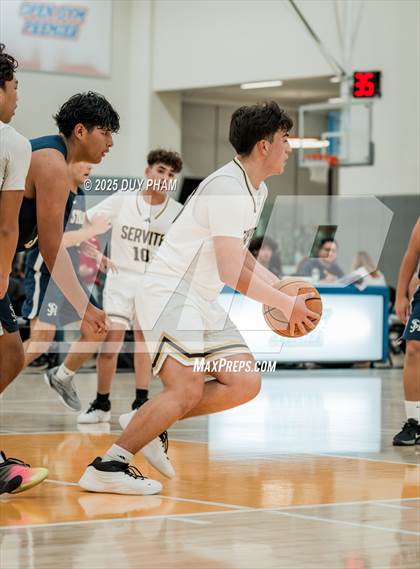 Thumbnail 2 in JV: Servite (White) VS San Juan Hills photogallery.