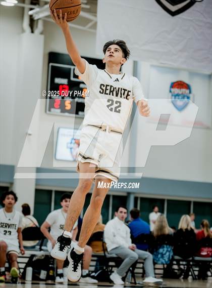 Thumbnail 3 in JV: Servite (White) VS San Juan Hills photogallery.