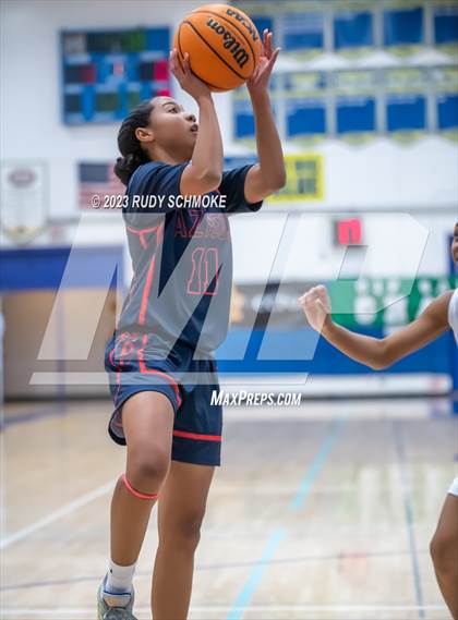 Thumbnail 2 in Montgomery vs. Granite Hills (CIF SDS D1Girls Basketball Finals) photogallery.