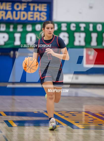 Thumbnail 3 in Montgomery vs. Granite Hills (CIF SDS D1Girls Basketball Finals) photogallery.