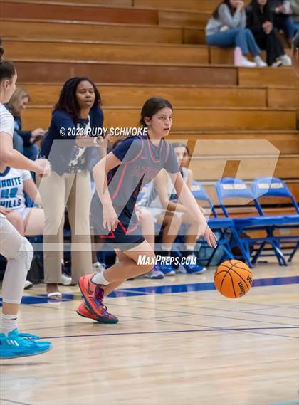 Thumbnail 2 in Montgomery vs. Granite Hills (CIF SDS D1Girls Basketball Finals) photogallery.
