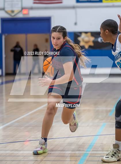 Thumbnail 2 in Montgomery vs. Granite Hills (CIF SDS D1Girls Basketball Finals) photogallery.