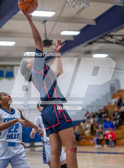 Thumbnail 2 in Montgomery vs. Granite Hills (CIF SDS D1Girls Basketball Finals) photogallery.
