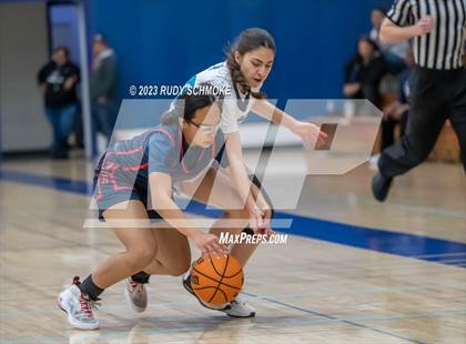 Thumbnail 1 in Montgomery vs. Granite Hills (CIF SDS D1Girls Basketball Finals) photogallery.