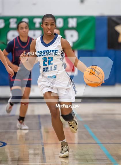 Thumbnail 3 in Montgomery vs. Granite Hills (CIF SDS D1Girls Basketball Finals) photogallery.