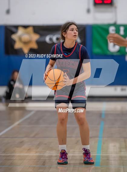 Thumbnail 1 in Montgomery vs. Granite Hills (CIF SDS D1Girls Basketball Finals) photogallery.