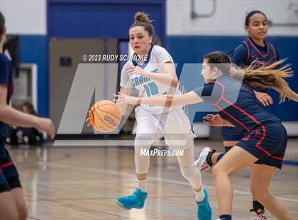 Thumbnail 3 in Montgomery vs. Granite Hills (CIF SDS D1Girls Basketball Finals) photogallery.