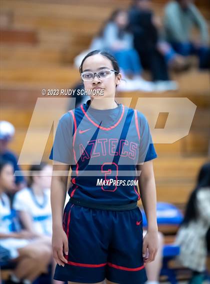 Thumbnail 3 in Montgomery vs. Granite Hills (CIF SDS D1Girls Basketball Finals) photogallery.
