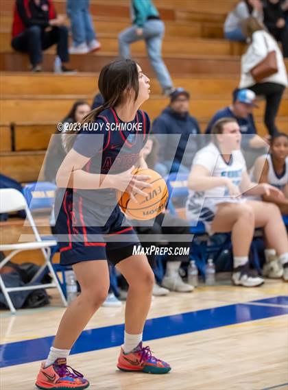 Thumbnail 3 in Montgomery vs. Granite Hills (CIF SDS D1Girls Basketball Finals) photogallery.