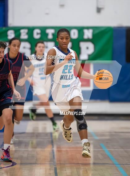 Thumbnail 1 in Montgomery vs. Granite Hills (CIF SDS D1Girls Basketball Finals) photogallery.