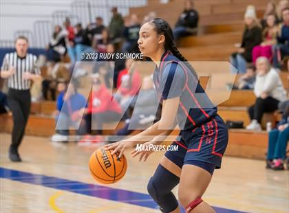 Thumbnail 1 in Montgomery vs. Granite Hills (CIF SDS D1Girls Basketball Finals) photogallery.