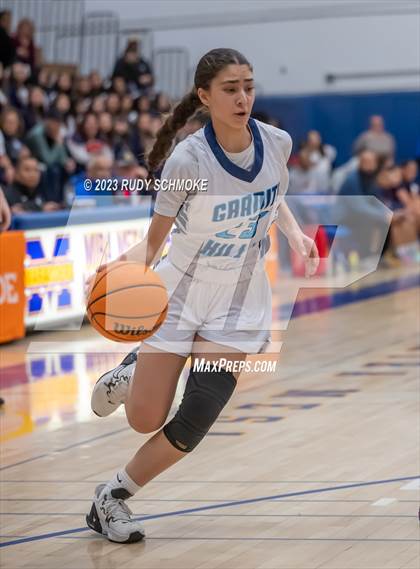 Thumbnail 2 in Montgomery vs. Granite Hills (CIF SDS D1Girls Basketball Finals) photogallery.