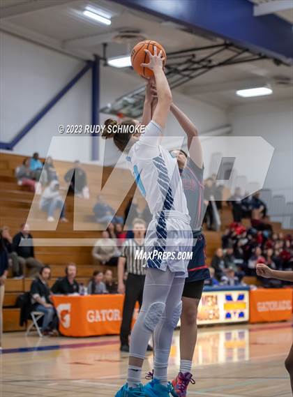 Thumbnail 1 in Montgomery vs. Granite Hills (CIF SDS D1Girls Basketball Finals) photogallery.