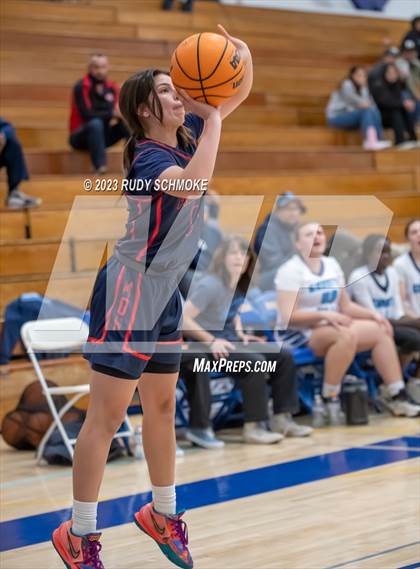 Thumbnail 3 in Montgomery vs. Granite Hills (CIF SDS D1Girls Basketball Finals) photogallery.