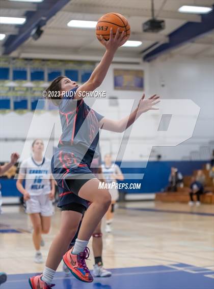 Thumbnail 3 in Montgomery vs. Granite Hills (CIF SDS D1Girls Basketball Finals) photogallery.