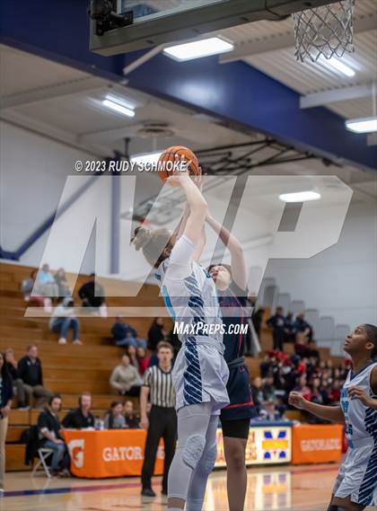 Thumbnail 2 in Montgomery vs. Granite Hills (CIF SDS D1Girls Basketball Finals) photogallery.
