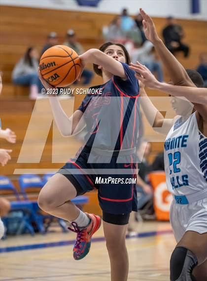 Thumbnail 2 in Montgomery vs. Granite Hills (CIF SDS D1Girls Basketball Finals) photogallery.