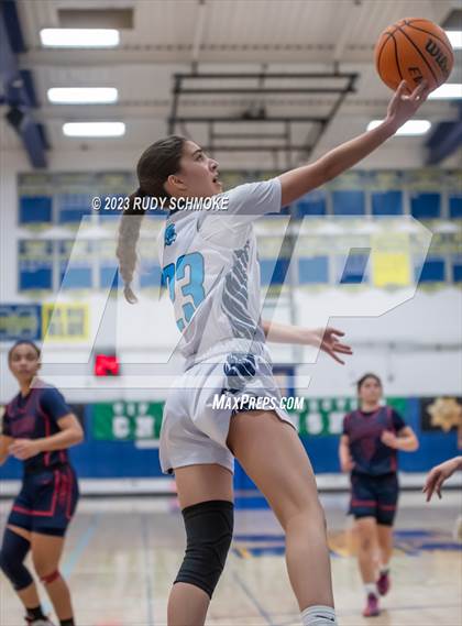 Thumbnail 1 in Montgomery vs. Granite Hills (CIF SDS D1Girls Basketball Finals) photogallery.