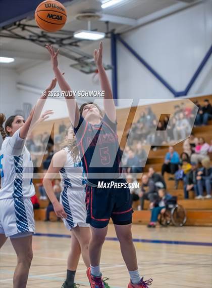 Thumbnail 1 in Montgomery vs. Granite Hills (CIF SDS D1Girls Basketball Finals) photogallery.