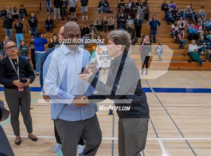 Thumbnail 3 in Montgomery vs. Granite Hills (CIF SDS D1Girls Basketball Finals) photogallery.