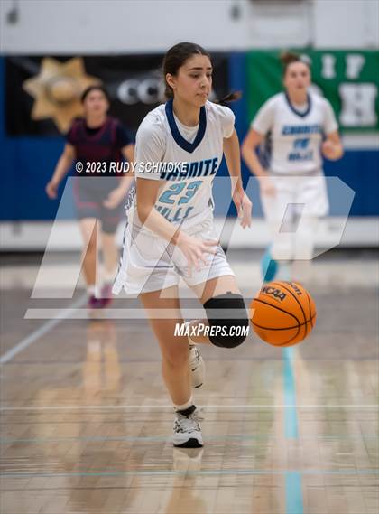 Thumbnail 1 in Montgomery vs. Granite Hills (CIF SDS D1Girls Basketball Finals) photogallery.