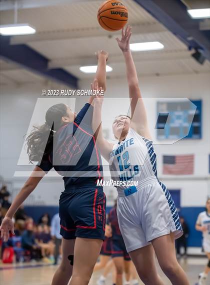 Thumbnail 2 in Montgomery vs. Granite Hills (CIF SDS D1Girls Basketball Finals) photogallery.