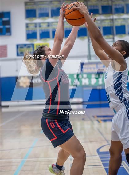 Thumbnail 2 in Montgomery vs. Granite Hills (CIF SDS D1Girls Basketball Finals) photogallery.