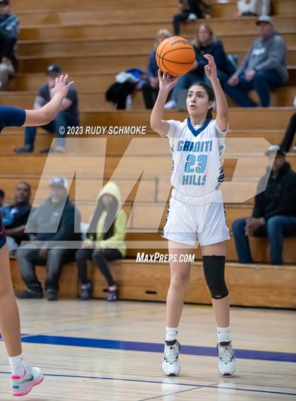 Thumbnail 1 in Montgomery vs. Granite Hills (CIF SDS D1Girls Basketball Finals) photogallery.