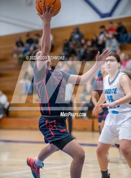 Thumbnail 1 in Montgomery vs. Granite Hills (CIF SDS D1Girls Basketball Finals) photogallery.
