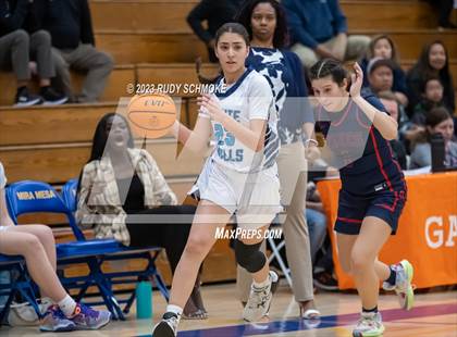 Thumbnail 2 in Montgomery vs. Granite Hills (CIF SDS D1Girls Basketball Finals) photogallery.