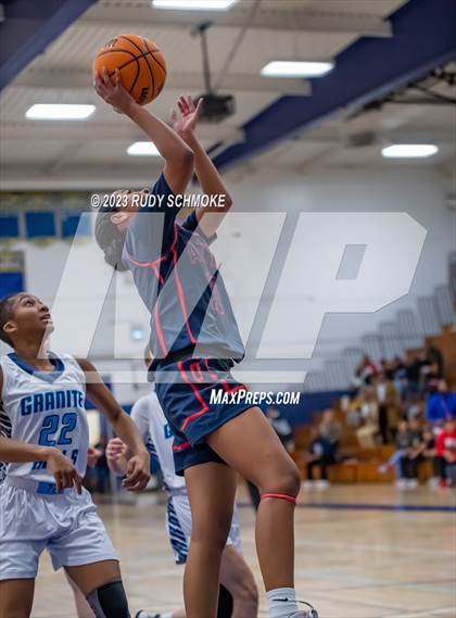 Thumbnail 1 in Montgomery vs. Granite Hills (CIF SDS D1Girls Basketball Finals) photogallery.