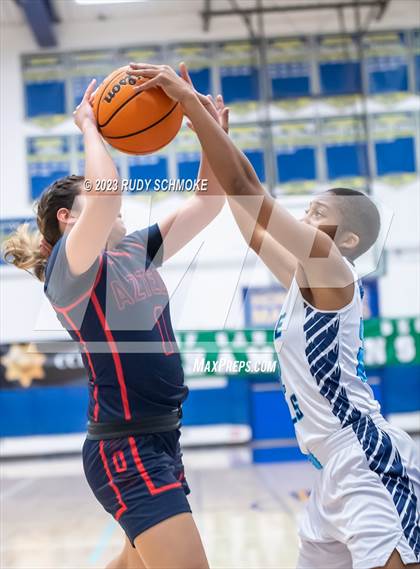 Thumbnail 1 in Montgomery vs. Granite Hills (CIF SDS D1Girls Basketball Finals) photogallery.