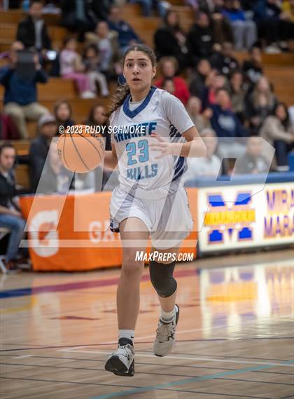 Thumbnail 1 in Montgomery vs. Granite Hills (CIF SDS D1Girls Basketball Finals) photogallery.