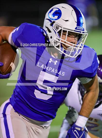 Thumbnail 2 in Lampasas vs. Pecos (UIL 4A Division 1 Bi District) photogallery.