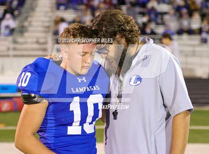 Thumbnail 3 in Lampasas vs. Pecos (UIL 4A Division 1 Bi District) photogallery.