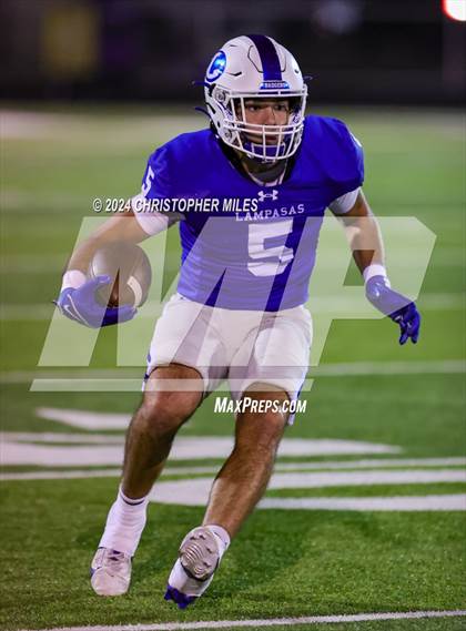 Thumbnail 1 in Lampasas vs. Pecos (UIL 4A Division 1 Bi District) photogallery.