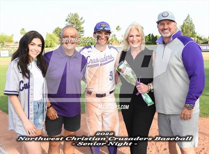 Thumbnail 2 in Camp Verde @ Northwest Christian (Senior Night) photogallery.