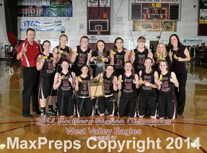Thumbnail 2 in West Valley vs. Corning (CIF NS D4 Final) photogallery.