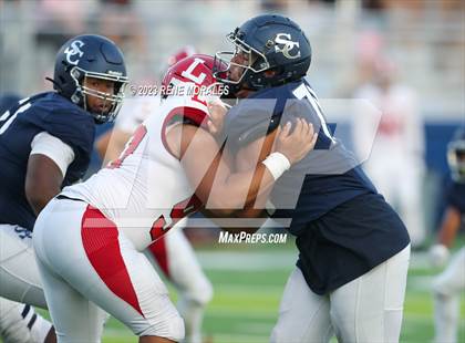 Thumbnail 1 in Orange Lutheran vs Sierra Canyon photogallery.