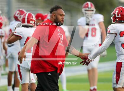 Thumbnail 1 in Orange Lutheran vs Sierra Canyon photogallery.