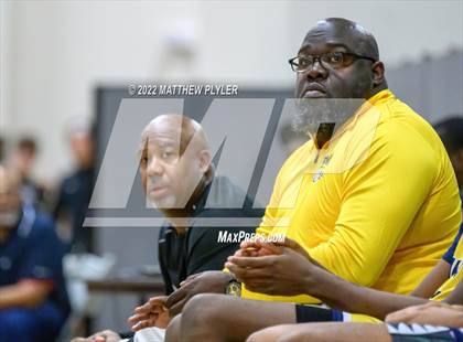 Thumbnail 1 in New Life Christian Academy vs. Heirway Christian Academy (Isaac Levy Veterans Day Tournament) photogallery.