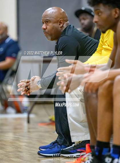 Thumbnail 1 in New Life Christian Academy vs. Heirway Christian Academy (Isaac Levy Veterans Day Tournament) photogallery.