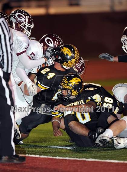 Thumbnail 2 in Goldthwaite vs. Garrison (1A Division 1 Semifinals) photogallery.